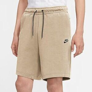 Nike Tech Fleece Sportswear Shorts Medium Tan Brown